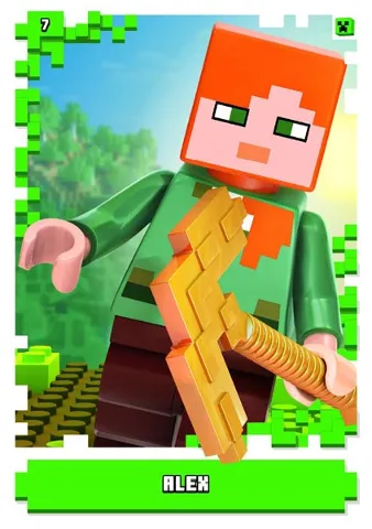Minecraft Trading Card Collection (German) Series 1 - # 7 Alex
