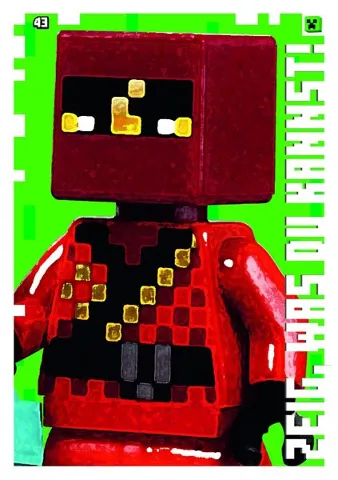 Minecraft Trading Card Collection (German) Series 1 - # 43 Zeig, was du kannst!