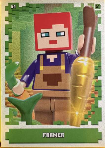 Minecraft Trading Card Collection (German) Series 1 - # 64 Farmer
