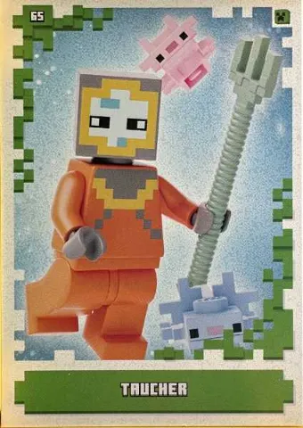 Minecraft Trading Card Collection (German) Series 1 - # 65 Taucher