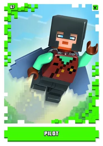 Minecraft Trading Card Collection (German) Series 1 - # 67 Pilot