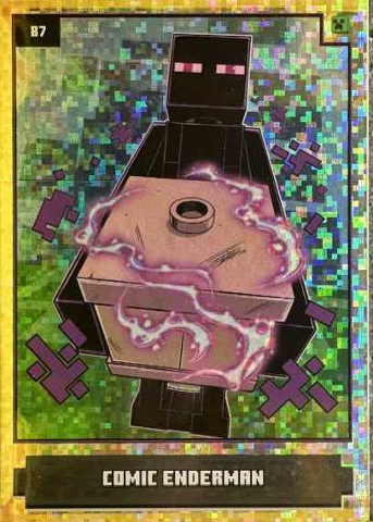 Minecraft Trading Card Collection (German) Series 1 - # 87 Comic Enderman