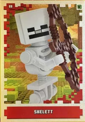 Minecraft Trading Card Collection (German) Series 1 - # 88 Skelett