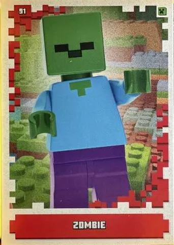 Minecraft Trading Card Collection (German) Series 1 - # 91 Zombie