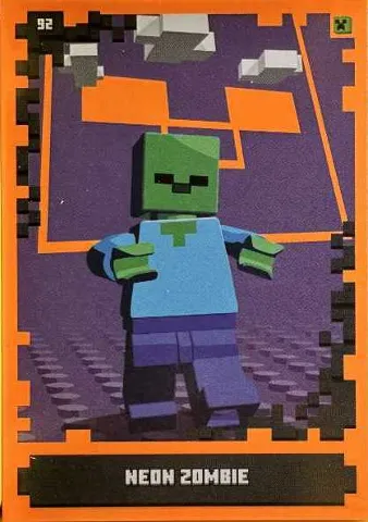 Minecraft Trading Card Collection (German) Series 1 - # 92 Neon Zombie