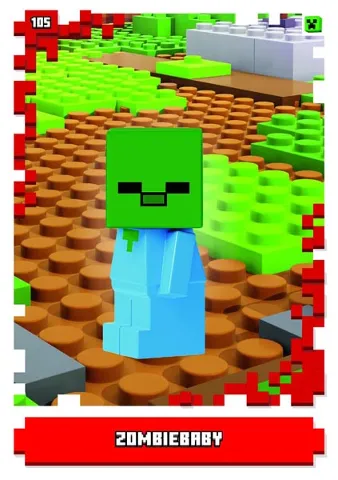 Minecraft Trading Card Collection (German) Series 1 - # 105 Zombiebaby