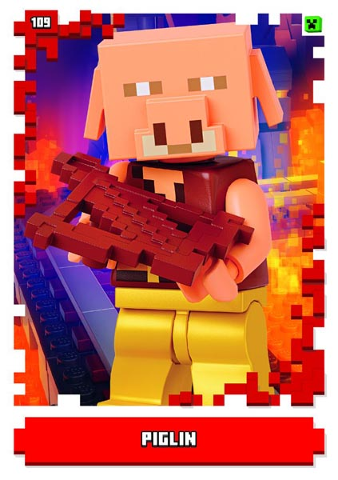 Minecraft Trading Card Collection (German) Series 1 - # 109 Piglin
