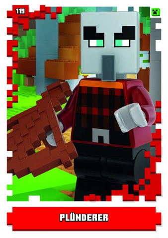 Minecraft Trading Card Collection (German) Series 1 - # 119 Plünderer