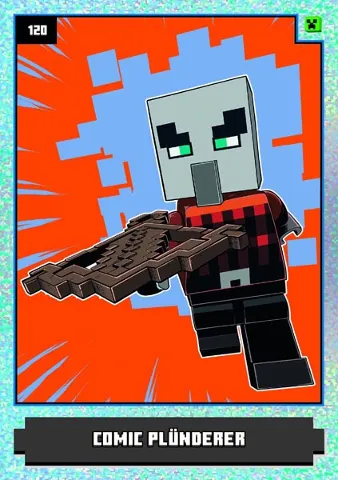Minecraft Trading Card Collection (German) Series 1 - # 120 Comic Plünderer