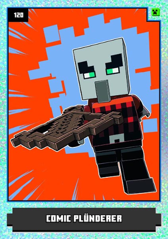 Minecraft Trading Card Collection (German) Series 1 - # 120 Comic Plünderer