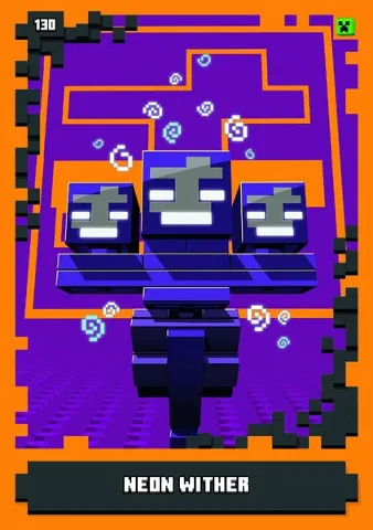 Minecraft Trading Card Collection (German) Series 1 - # 130 Neon Wither