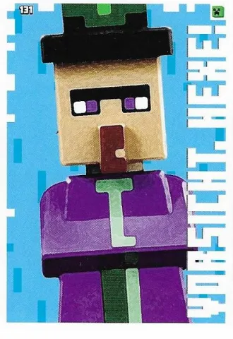 Minecraft Trading Card Collection (German) Series 1 - # 131 Vorsicht, Hexe!