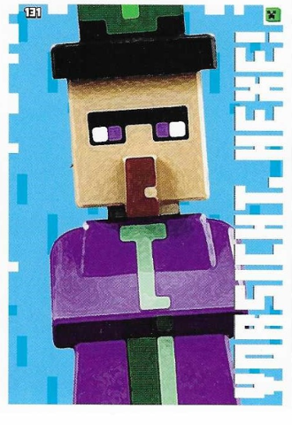 Minecraft Trading Card Collection (German) Series 1 - # 131 Vorsicht, Hexe!