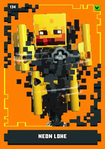 Minecraft Trading Card Collection (German) Series 1 - # 134 Neon Lohe