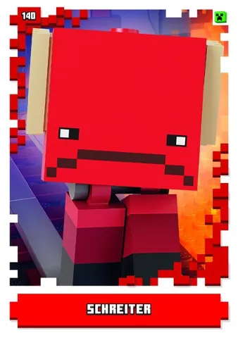Minecraft Trading Card Collection (German) Series 1 - # 140 Schreiter