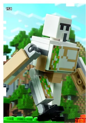 Minecraft Trading Card Collection (German) Series 1 - # 154 Puzzle Piece