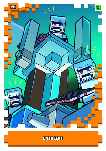 Minecraft Trading Card Collection (German) Series 1 - # 191 Entdeckt