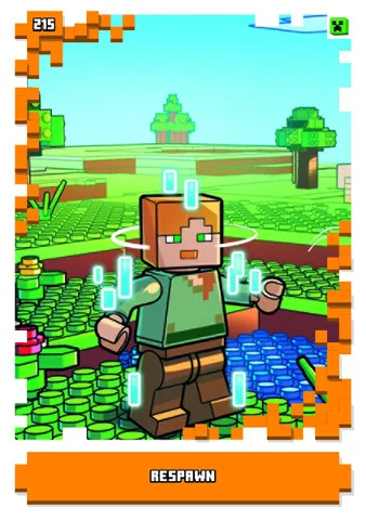 Minecraft Trading Card Collection (German) Series 1 - # 215 Respawn