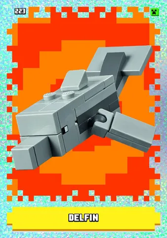Minecraft Trading Card Collection (German) Series 1 - # 223 Delfin