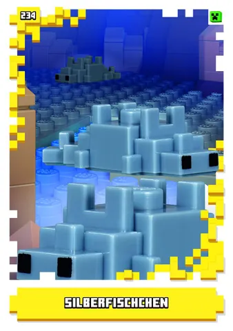 Minecraft Trading Card Collection (German) Series 1 - # 234 Silberfischchen