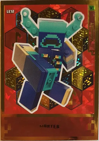 Minecraft Trading Card Collection (German) Series 1 - # LE12 Wärter Limited Edition