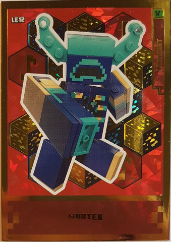 Minecraft Trading Card Collection (German) Series 1 - # LE12 Wärter Limited Edition