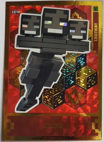 Minecraft Trading Card Collection (German) Series 1 - # LE14 Wither Limited Edition
