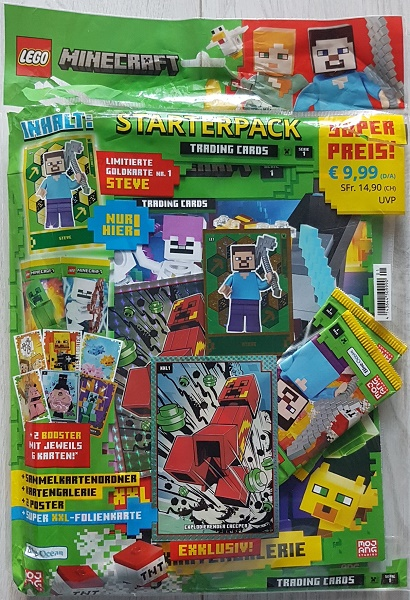 Minecraft Trading Card Collection (German) Series 1 - Starterpack
