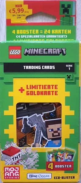Minecraft Trading Card Collection (German) Series 1 - Eco-blister