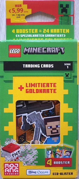 Minecraft Trading Card Collection (German) Series 1 - Eco-blister