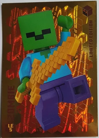 Minecraft Trading Card Collection (German) Series 3 - # LE5 Zombie Limited Edition