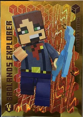 Minecraft Trading Card Collection (German) Series 3 - # LE6 Badlands Explorer Limited Edition