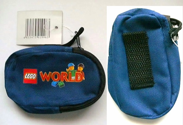 Mobile Phone Accessory, Bag with Belt Attachment and LEGO World Pattern