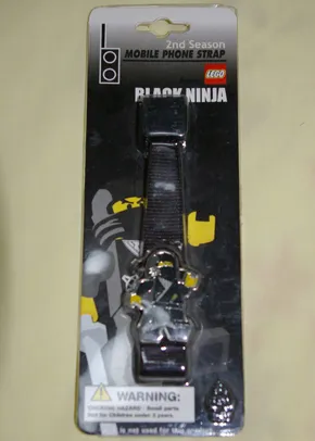 Mobile Phone Accessory, Strap with Ninja Black
