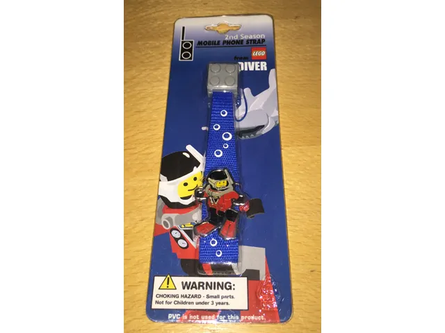 Mobile Phone Accessory, Strap with Red Diver