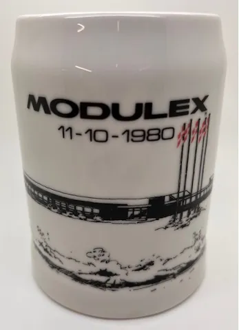 Cup / Mug - 'Modulex 11-10-1980'