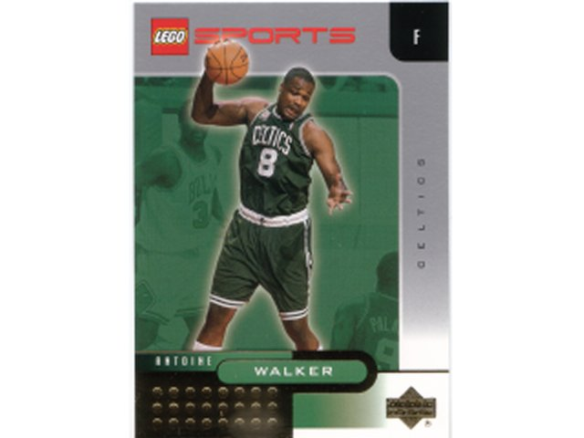Antoine Walker, Boston Celtics #8 (Gold Leaf)