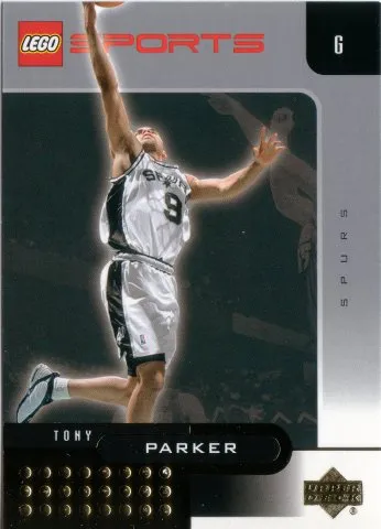 Tony Parker, San Antonio Spurs #9 (Gold Leaf)