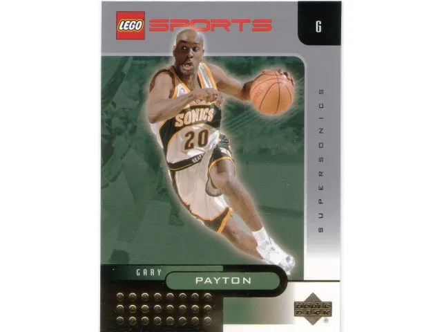 Gary Payton, Seattle Supersonics #20 (Gold Leaf)