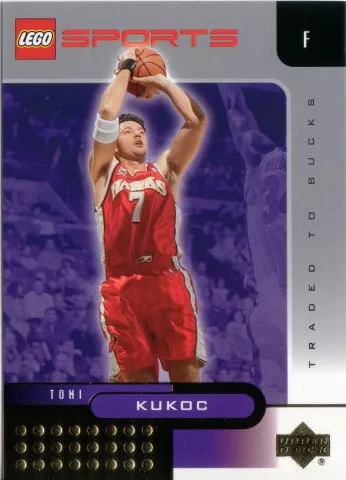 Toni Kukoc, Milwaukee Bucks #7 (Gold Leaf)