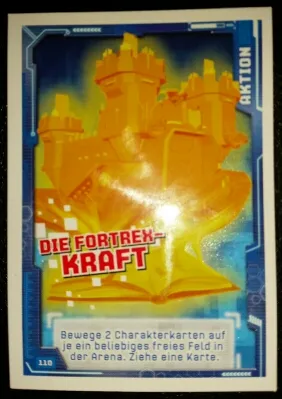 NEXO KNIGHTS Trading Card Game (German) Series 1 - # 110 Die Fortrex-Kraft