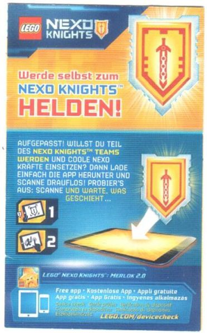 NEXO KNIGHTS Trading Card Game (German) Series 1 - Spielregeln