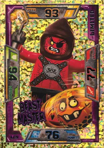 NEXO KNIGHTS Trading Card Game (English) Series 1 - # LE9 Beast Master