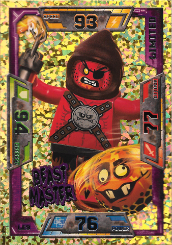 NEXO KNIGHTS Trading Card Game (English) Series 1 - # LE9 Beast Master