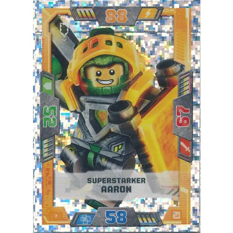 NEXO KNIGHTS Trading Card Game (German) Series 2 - # 7 Superstarker Aaron