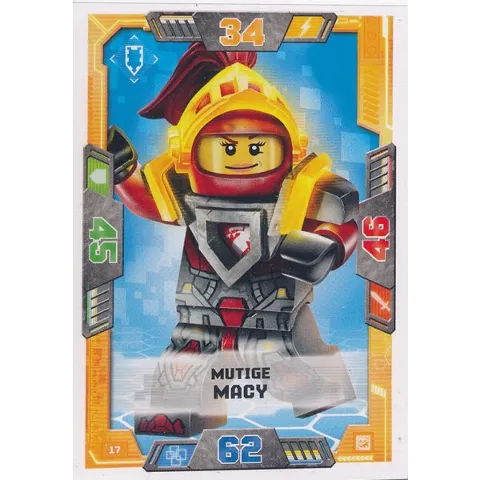 NEXO KNIGHTS Trading Card Game (German) Series 2 - # 17 Mutige Macy