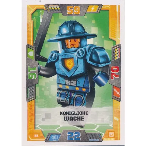 NEXO KNIGHTS Trading Card Game (German) Series 2 - # 22 Königliche Wache