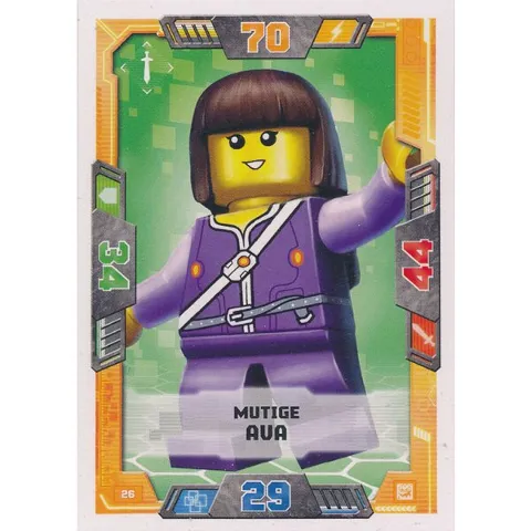 NEXO KNIGHTS Trading Card Game (German) Series 2 - # 26 Mutige Aua