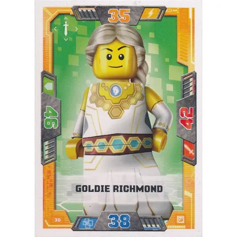 NEXO KNIGHTS Trading Card Game (German) Series 2 - # 30 Goldie Richmond