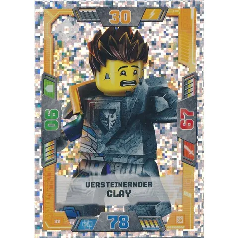 NEXO KNIGHTS Trading Card Game (German) Series 2 - # 38 Versteinernder Clay